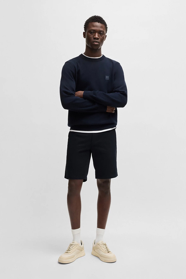 BOSS BERMUDA SHORTS - 404 BLUE